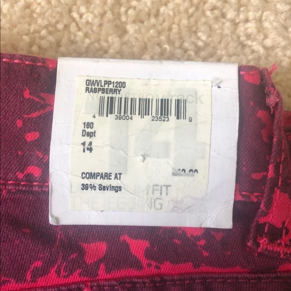 🔴JOES JEANS Raspberry Slim Fit Skinny Jegging - Picture 6 of 9